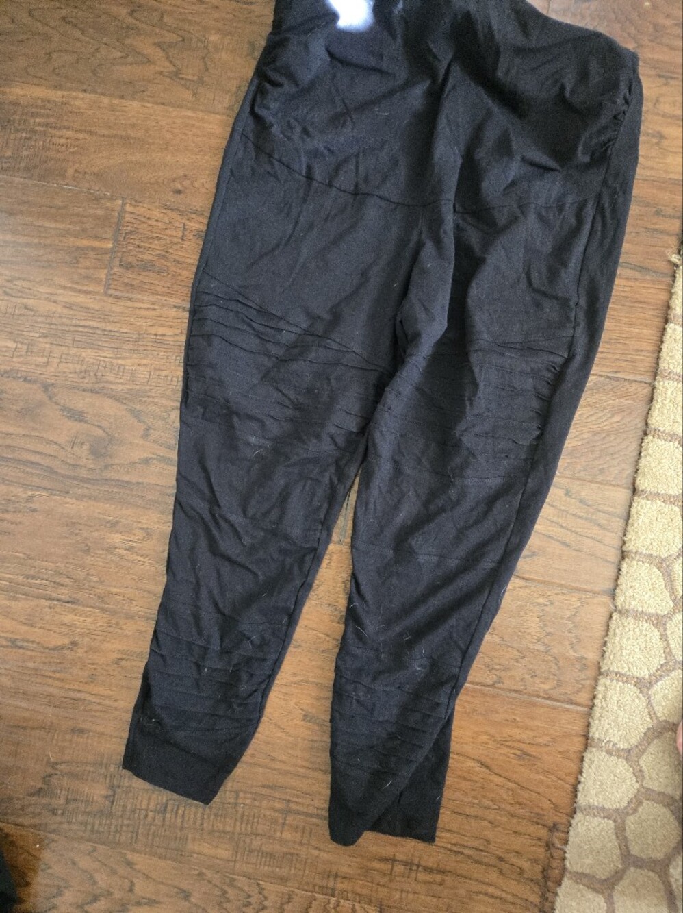 Torrid Maternity Black Moto Leggings 3x